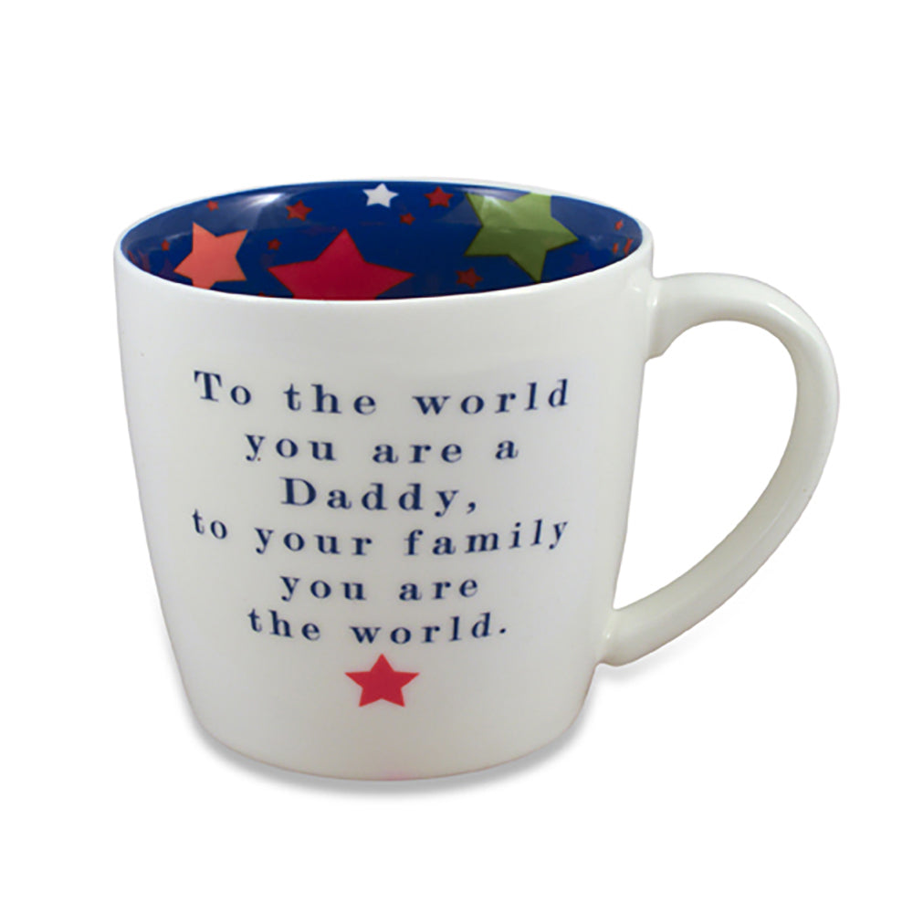 LMD Daddy Inside Out Tea/Coffee Office Novelty Gift Mug 400ml Funny Drinking Cup