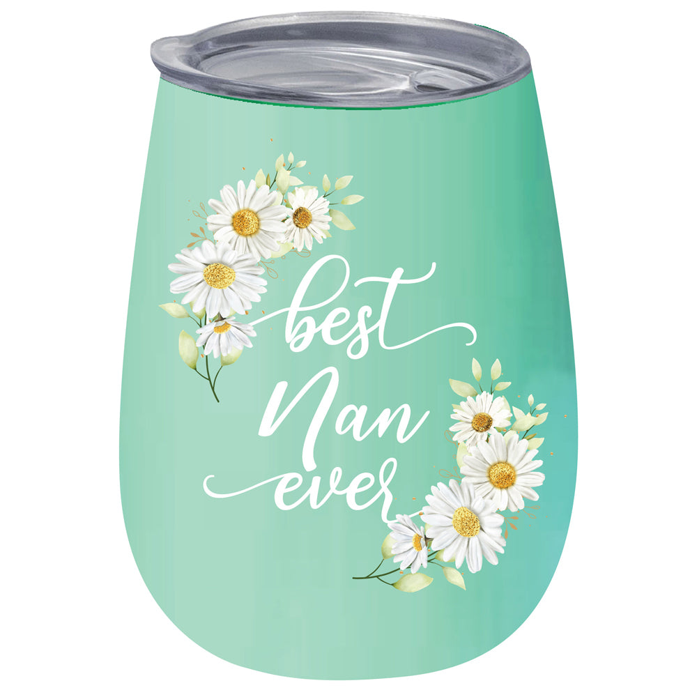 LMD Best Nan Ever 360ml Stainless Steel Double Walled Tumbler Insulated Cup/Mug