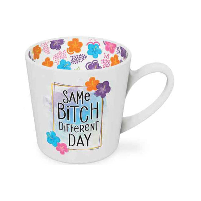 LMD Same B*tch Different Beautiful on the Inside 420ml/10cm New Bone China Mug (2 Pack) — image 2