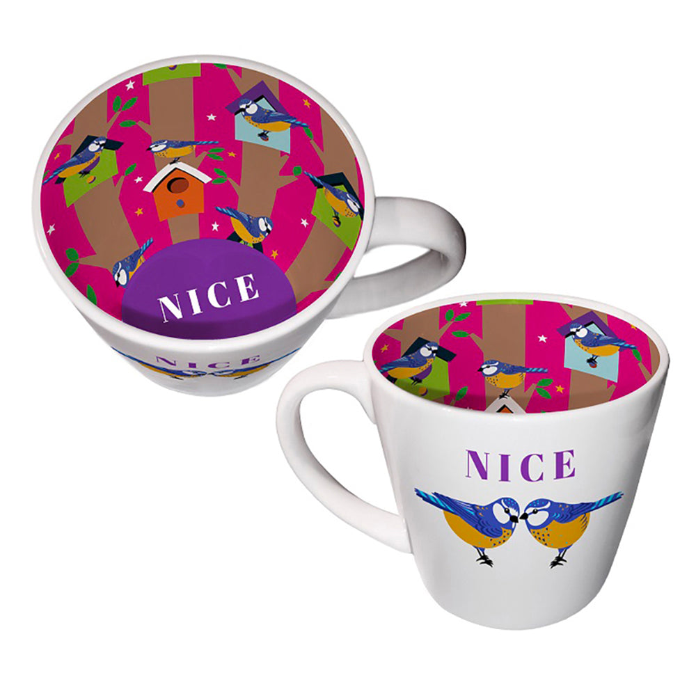 LMD Nice Tits Inside Out Funny Drinking Coffee Mug 14Oz 410ml Drinking Cup