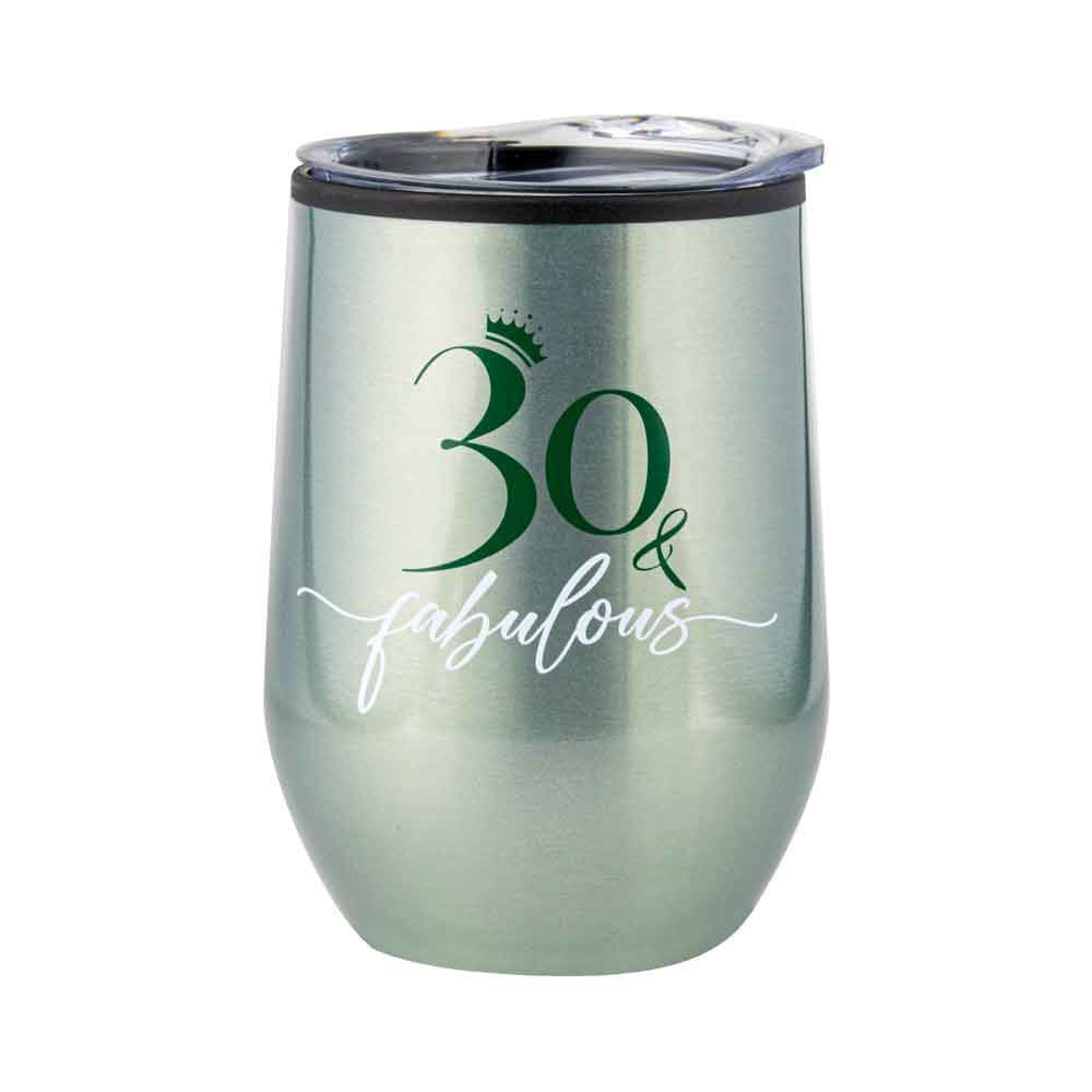 LMD 30th Birthday 360ml S/S Vacuum Insulated Tumbler Double Walled Mug (2 Pack) — image 2