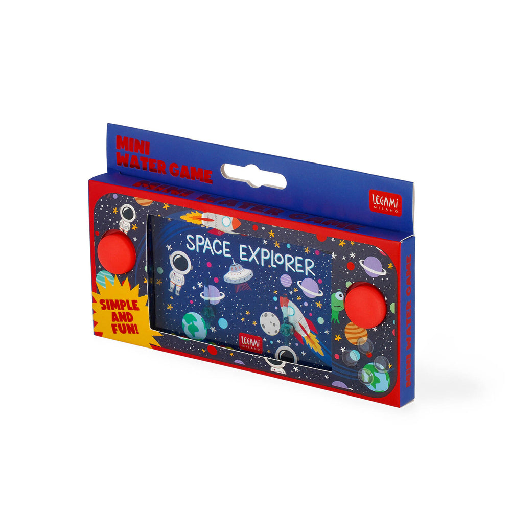 Legami Mini Water Ring Game 7cm Space Kids/Children Handheld Activity Game Toy — image 2