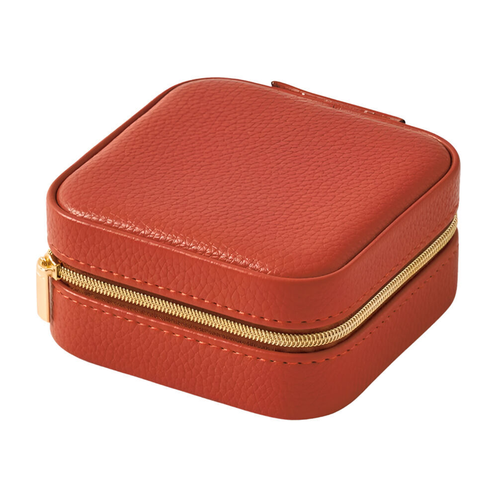 Pilbeam Living Ambrosia Jewellery Case Box Organiser 10x10cm Crimson (2 Pack) — image 2