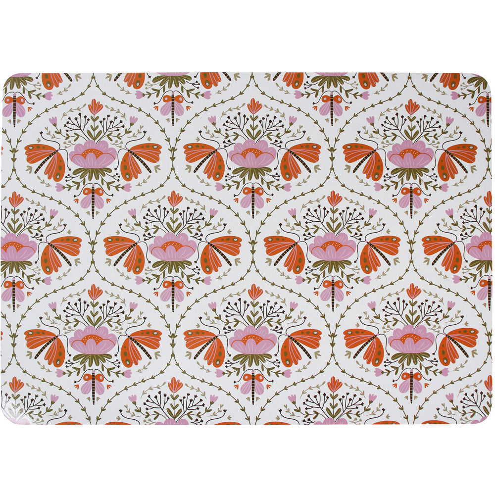 LVD 4pc LVD MDF/Cork Placemat Wanderer Home/Kitchen Decor 21.5x30cm Rectangular (4 Pack) — image 2