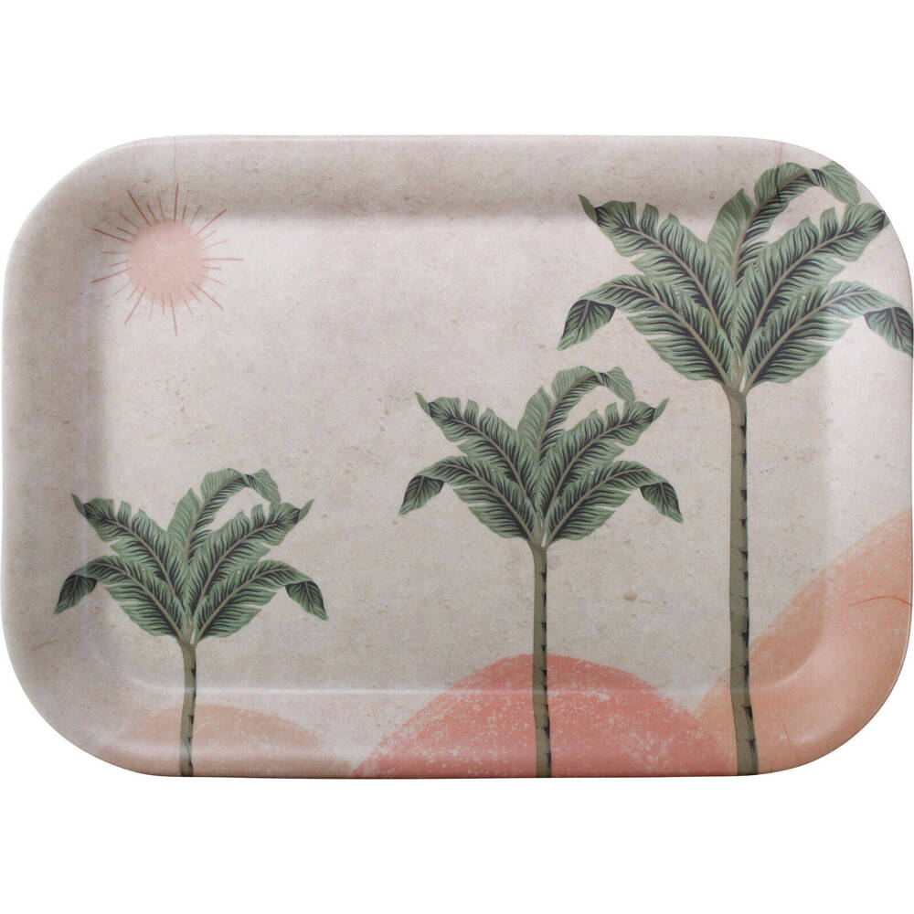 LVD Tray Food Serving Rectangle Home/Kitchen Serveware 30x21cm Havana Palm (6 Pack) — image 2