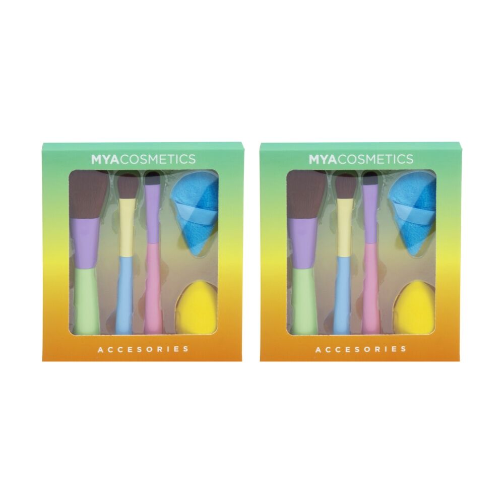 Mya Makeup Brushes & Sponges Blending Sponge Kids/Children Multicolour 8y+ (2 Pack)