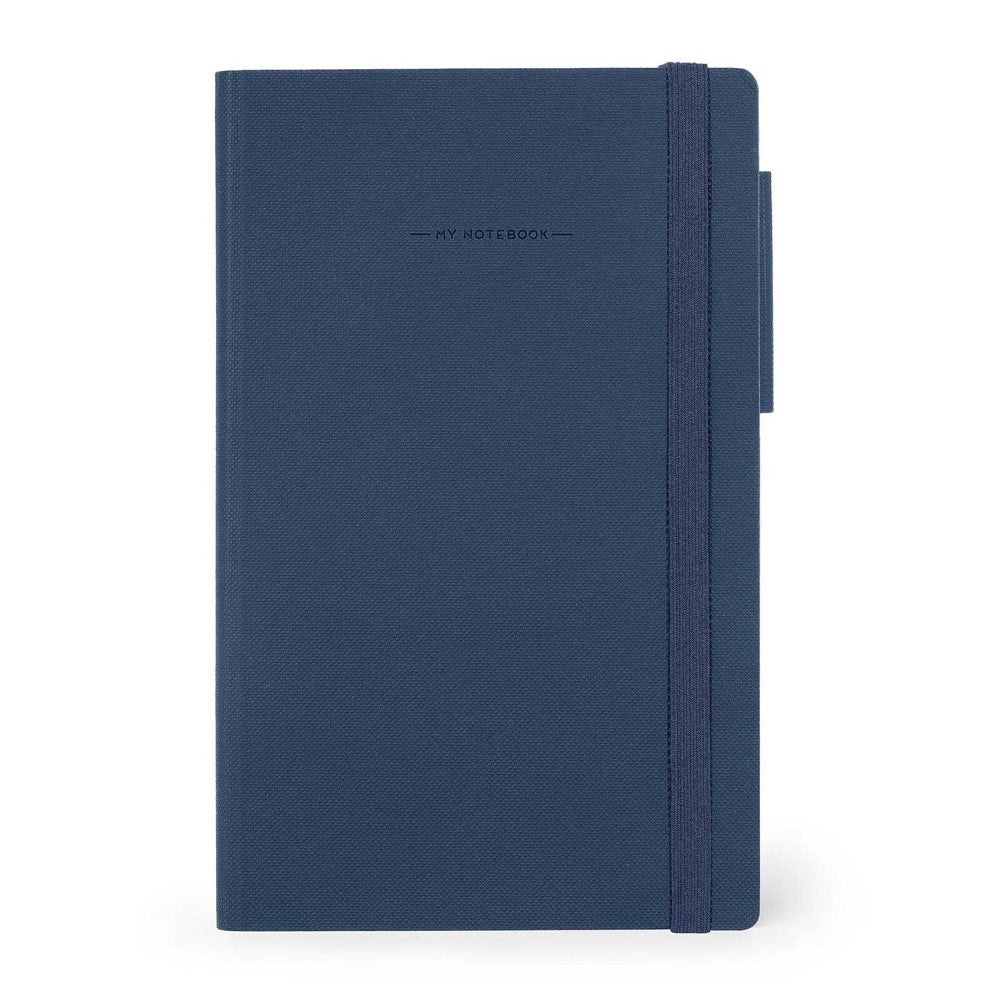 Legami My Notebook Lined Journal Personal Diary - Galactic Blue
