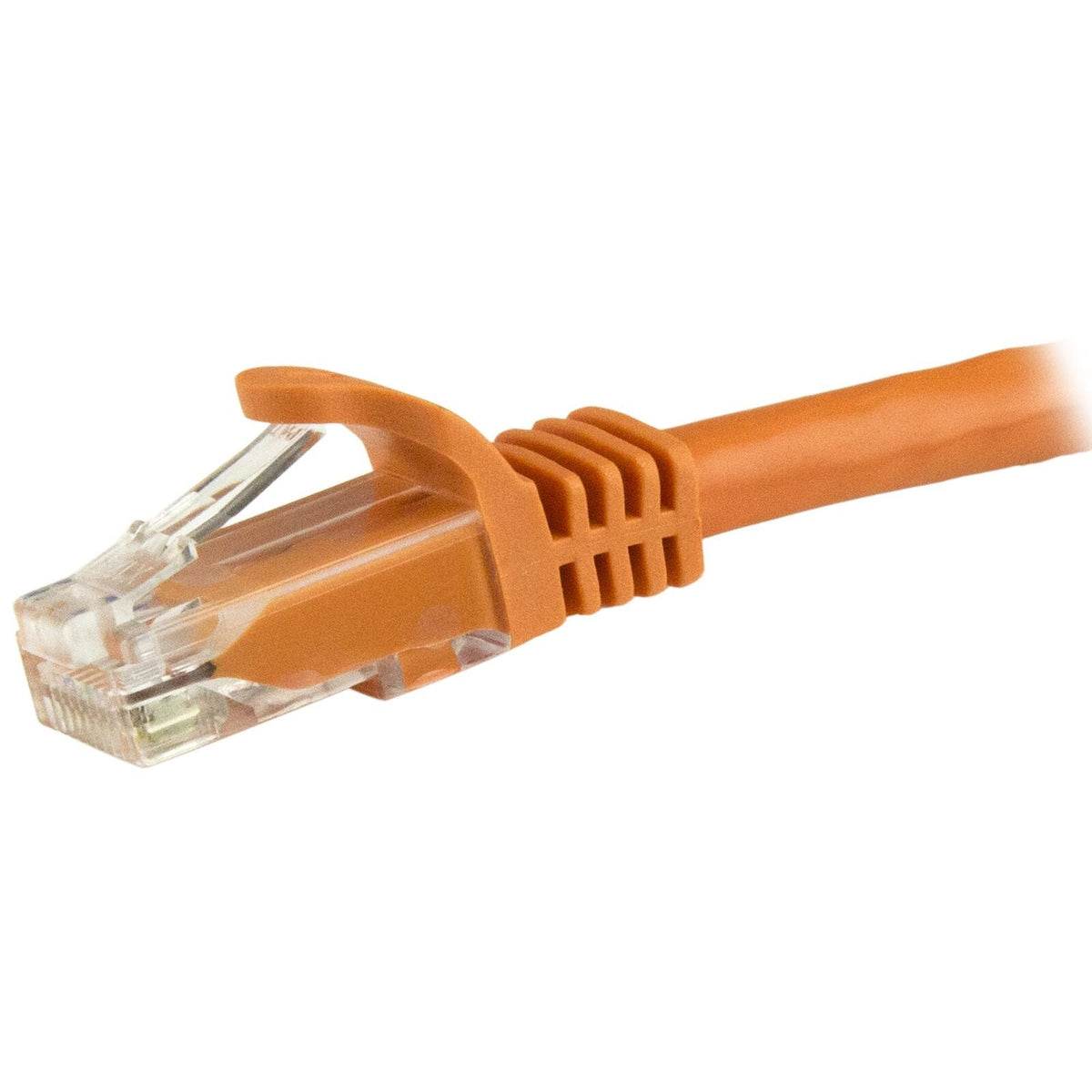 Star Tech 1m Snagless Cat6 UTP Ethernet LAN Cable Network/Patch Cord RJ45 Orange — image 2