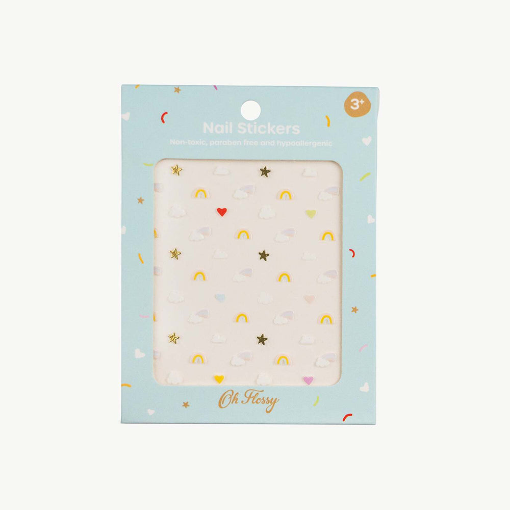 OH Flossy Cosmetic Nail Stickers Transfer/Decals Sky Theme Self Adhesive 3y+ (3 Pack) — image 2