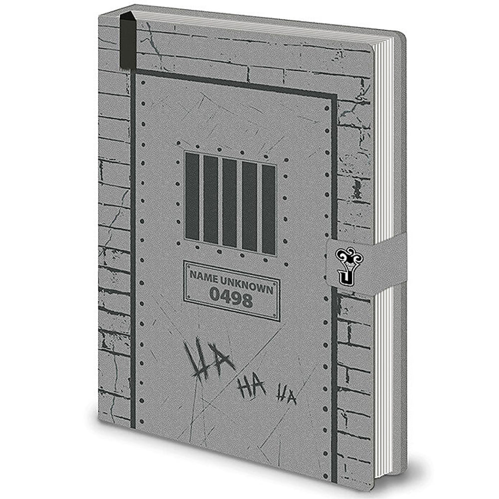 DC Comics The Joker Themed Novelty Rectangular Hard Cover School Notebook