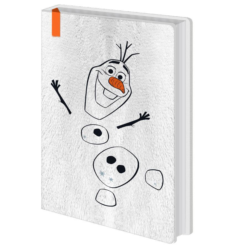 Frozen Disney Frozen II Olaf Plush Themed Novelty Rectangular Cover School Notebook