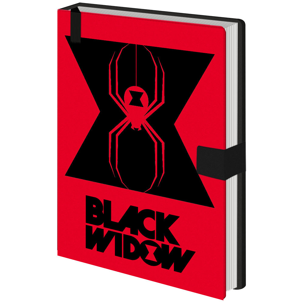 Marvel Avengers Black Widow Rectangular Hard Cover Notebook Themed Novelty