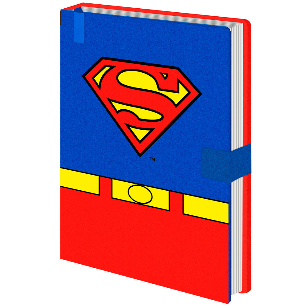 DC Comics Superman Costume Themed Novelty Rectangular Cover School/Office Notebook