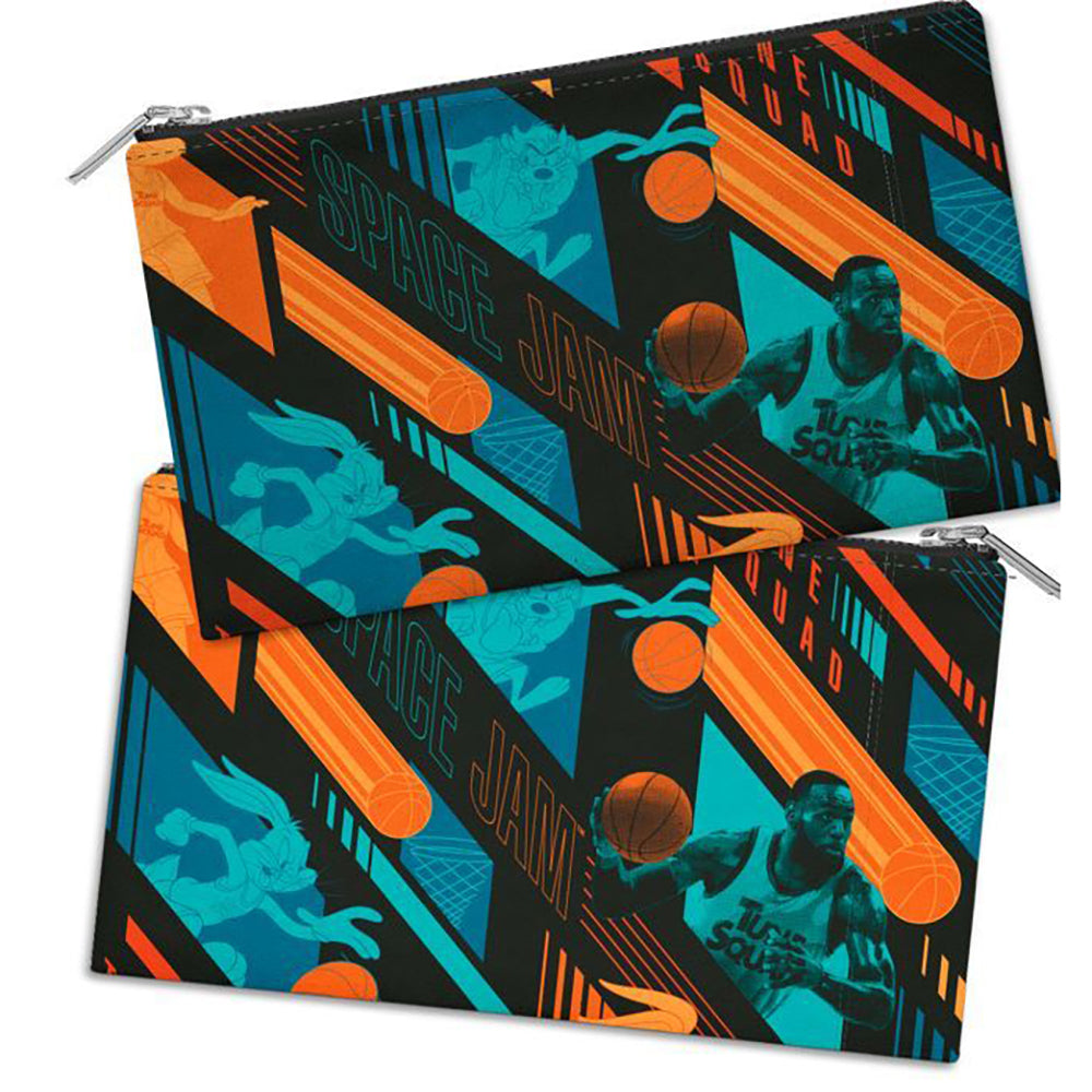 Space Jam a New Legacy Multicoloured Rectangular Pencil/stationery Case (3 Pack) — image 2