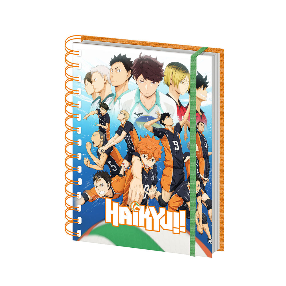 Haikyu!! Jump Anime Manga Character Themed A5 Wiro School Notebook (3 Pack) — image 2
