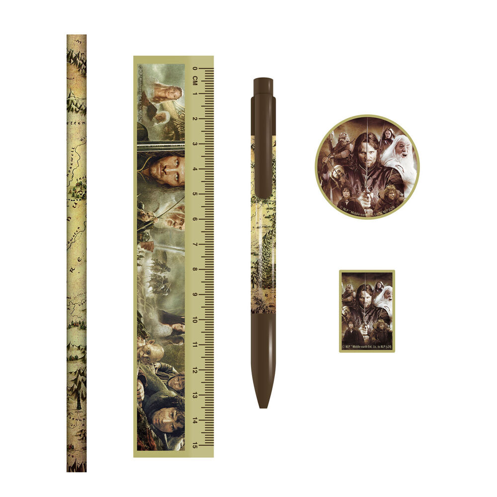 Lord of the Rings The Lord Of Rings Characters Ultimate Stationery Set Novelty (5 Pieces) — image 2