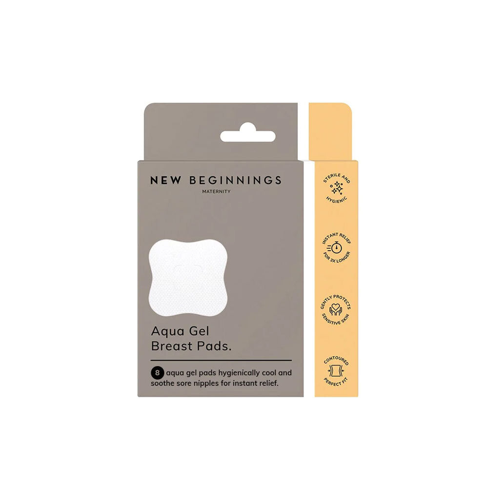 New Beginnings New Beginings Aqua Gel Breast Pads Matertinity (8 Pieces)