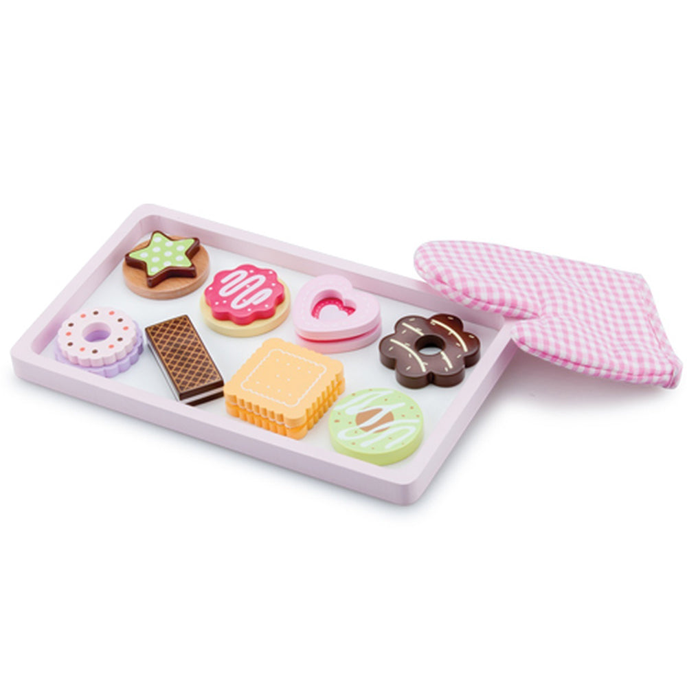 New Classic Toys Wooden Sweet Treats Kids/Children Pretend Play Toy 24m+ (10 Pieces)