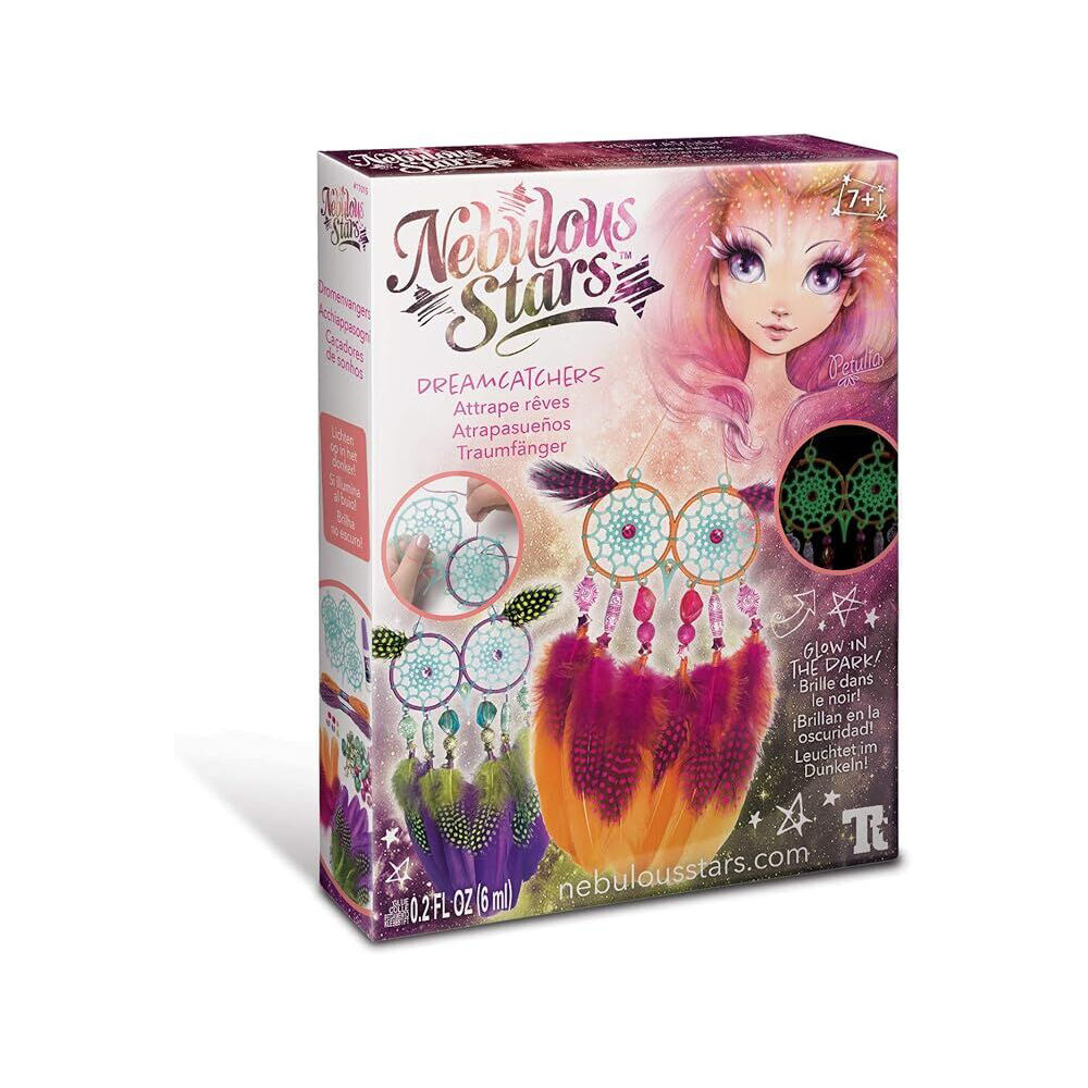 Nebulous Stars 8Y+ Kids Glow-In-the-Dark Dreamcatchers Crafting Set