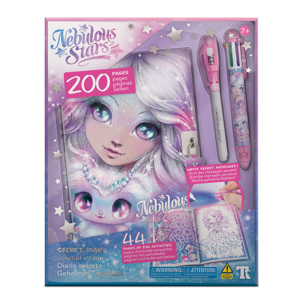 Nebulous Stars Secret Diary Estrelia Activity Book Hardcover 18x14cm Kids 7y+ — image 2