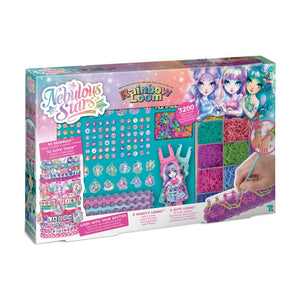 Nebulous Stars Rainbow Loom NS 3200 Rubber Bands Beads Besties Forever Set