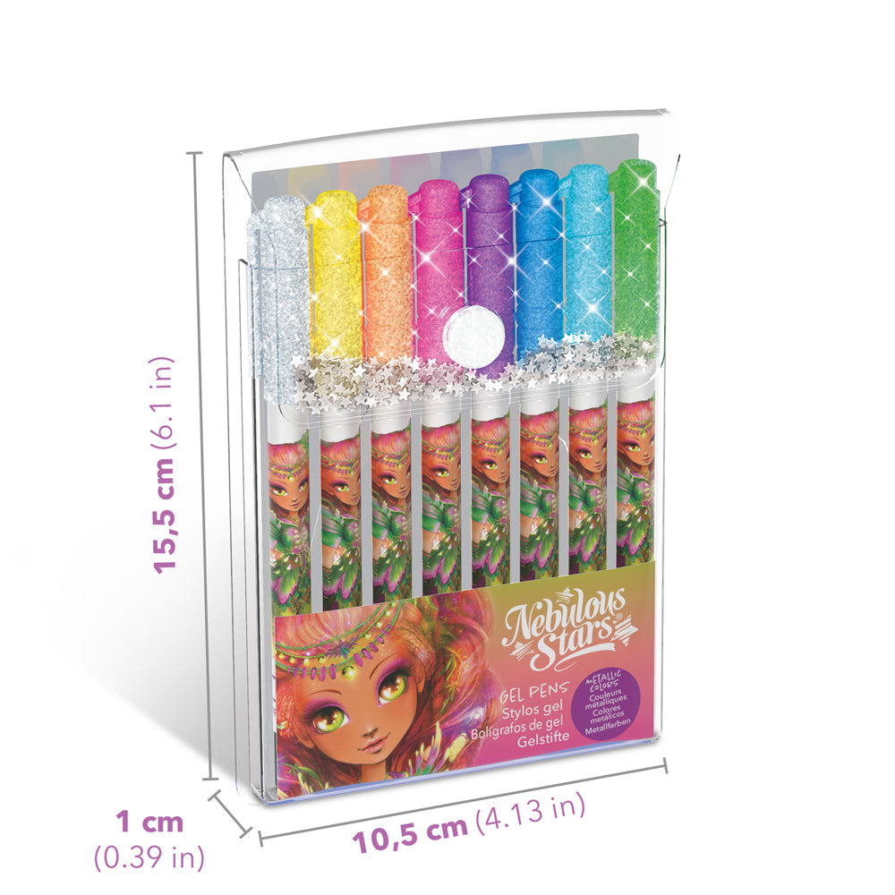 Nebulous Stars Gel Pen Office/School Writing Stationery Ballpen Assorted (8 Pack) — image 2