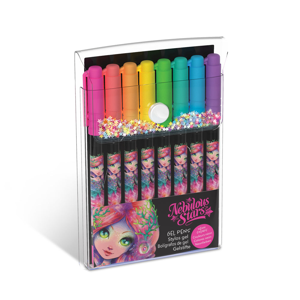 Nebulous Stars Gel Pen Office/School Writing Stationery Ballpen Assorted (8 Pack)