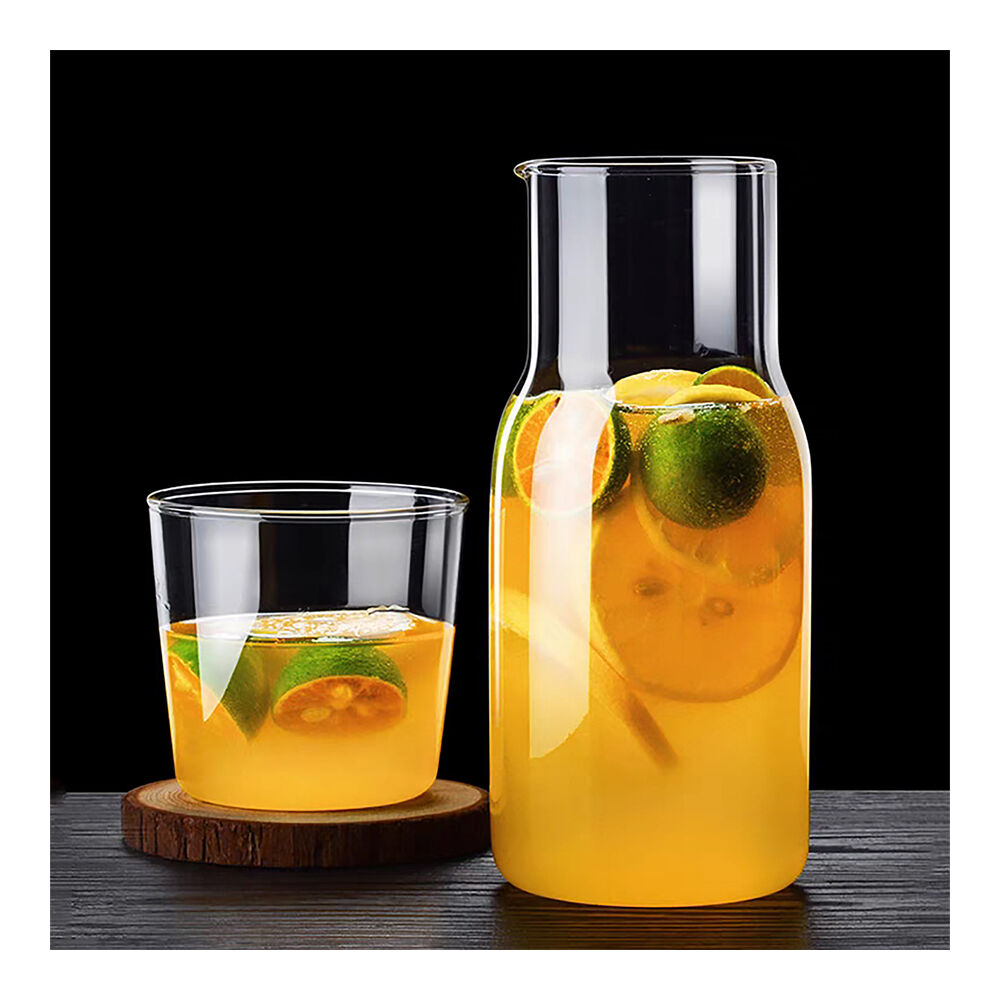 NF Living Clear Top Cup Carafe 550ml with Matching Cups Minimalist — image 2