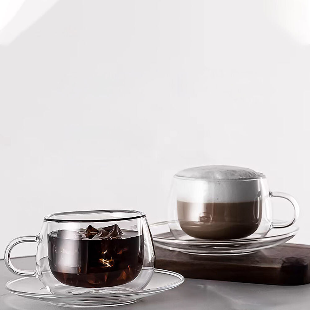 NF Living Serving Clear Cup 150ml Solid Double-Walled (2 Pieces) — image 3