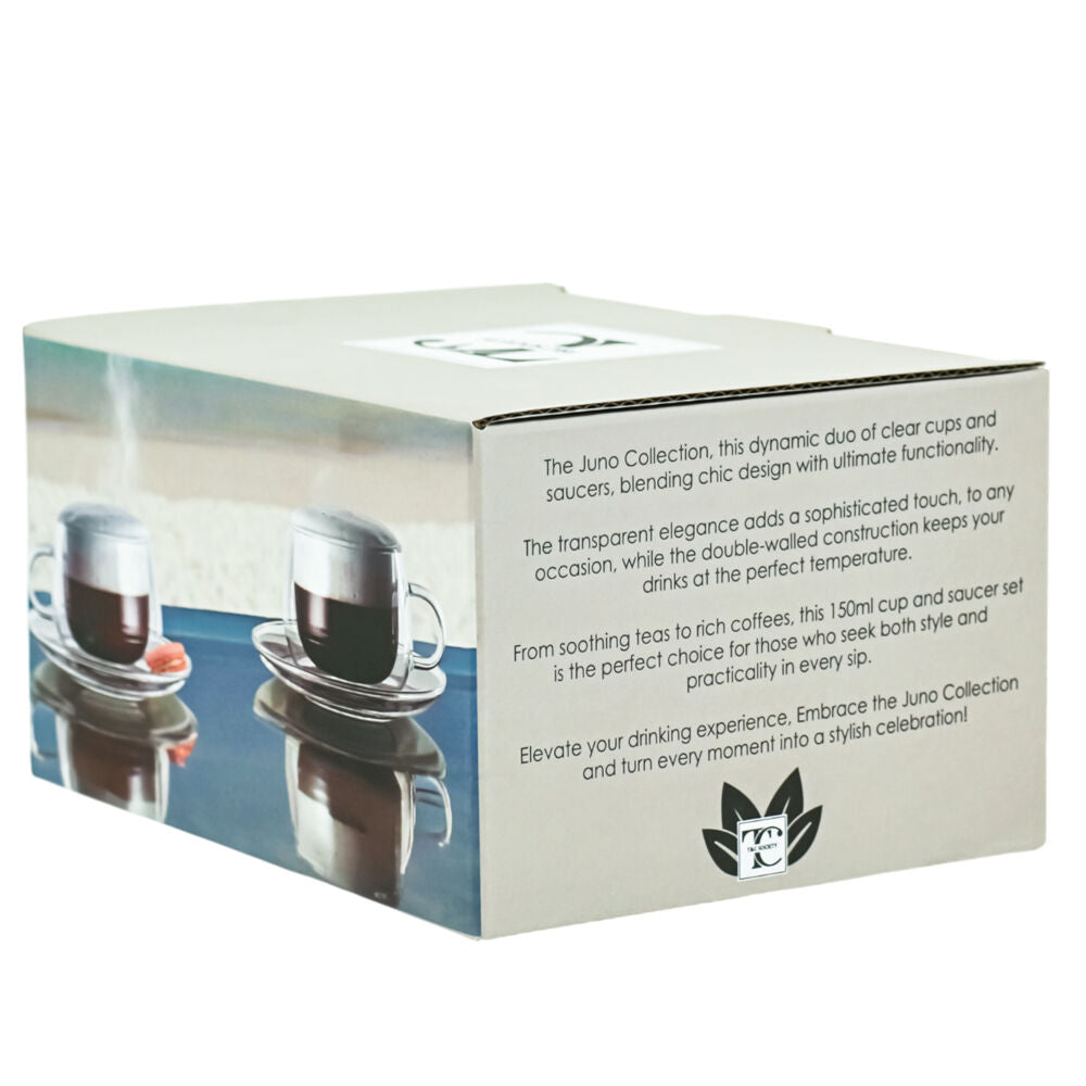 NF Living Serving Clear Cup 150ml Solid Double-Walled (2 Pieces) — image 7