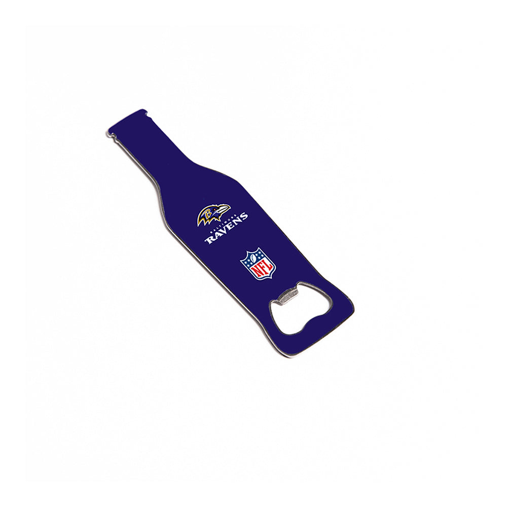 NFL Baltimore Ravens Bottle Opener 10cm Magnetic Beer/Soda Cap Remover Tool (2 Pack) — image 2