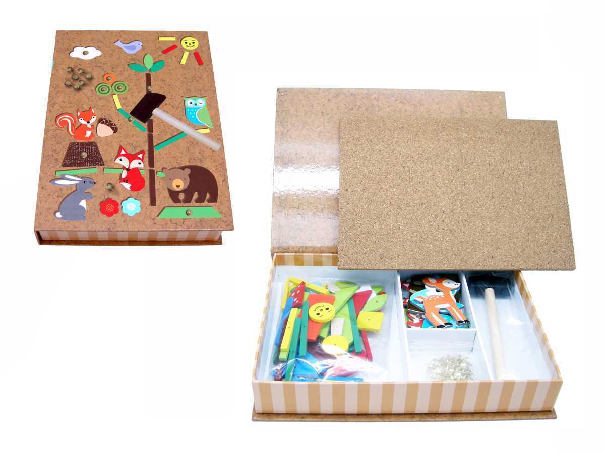 Kaper Kidz Forest Friend Tap a Shape Kids Educational/Activity Toy 5+ (170 Pieces) — image 2