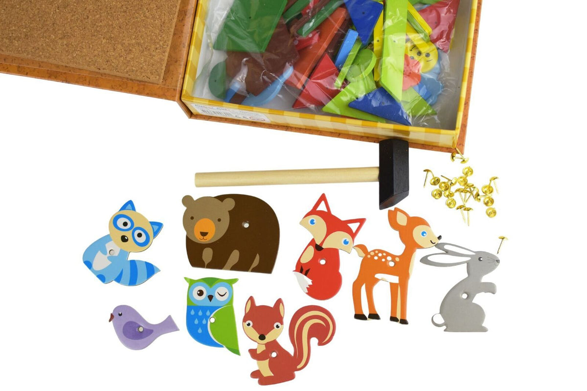Kaper Kidz Forest Friend Tap a Shape Kids Educational/Activity Toy 5+ (170 Pieces) — image 4