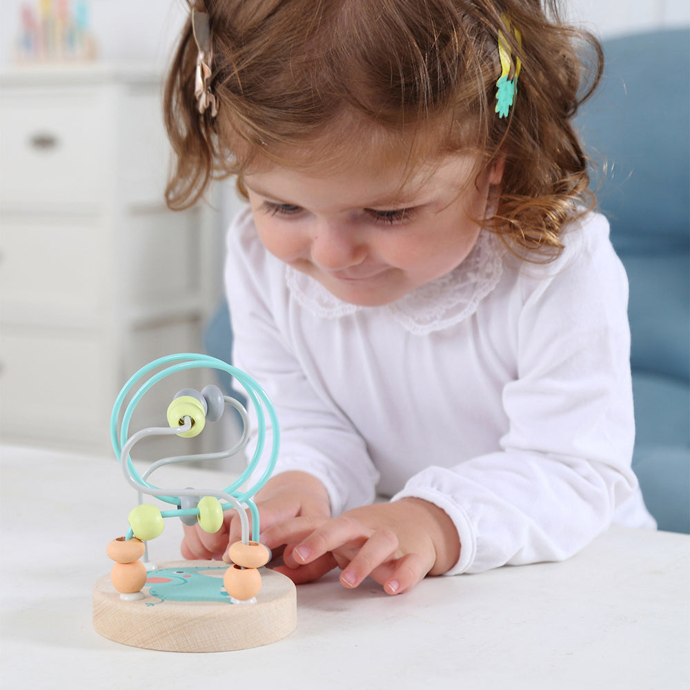 Kaper Kidz Elephant Jungle Animal Small Roller Coaster Bead Maze Kids Toy 12m+ — image 5