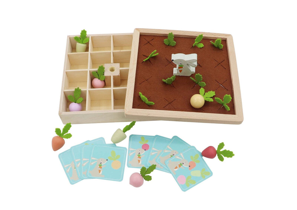 Kaper Kidz Kids/Children Wooden Radish Farm Educational Memory Game 20.5cm 3+ — image 2