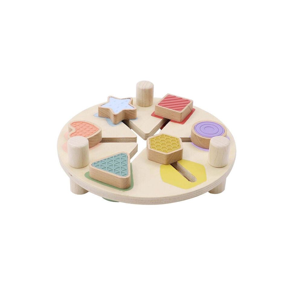 Kaper Kidz Wooden Shape & Colour Match Table Kids/Toddler Interactive Toy 12m+ — image 2