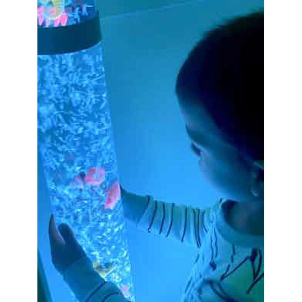 LMD Bubbling Kids Novelty Fish Aquarium Light Up Lamp Set 78cm — image 2