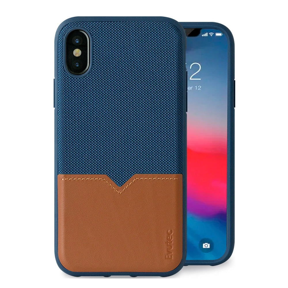 Evutec Northill Drop Proof Case Cover For Apple iPhone XS MAX w/Vent Mount Blue — image 2