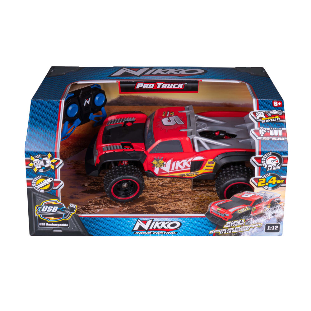 Nikko 33cm RC Kids Remote Control Vehicle Outdoor Toy Pro Racing Trucks 6y+