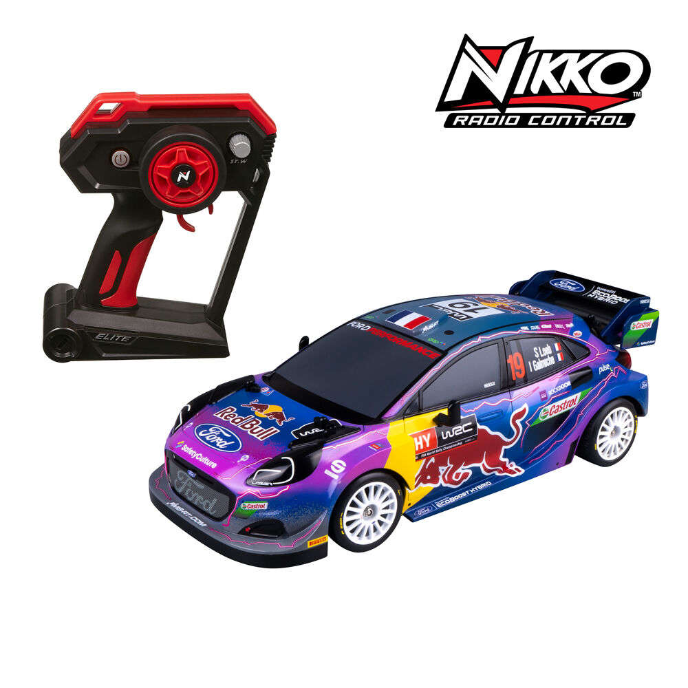 Nikko RC Elite Race Cars 1:14 Ford Puma M-Sports with Radio Control Kids 8y+