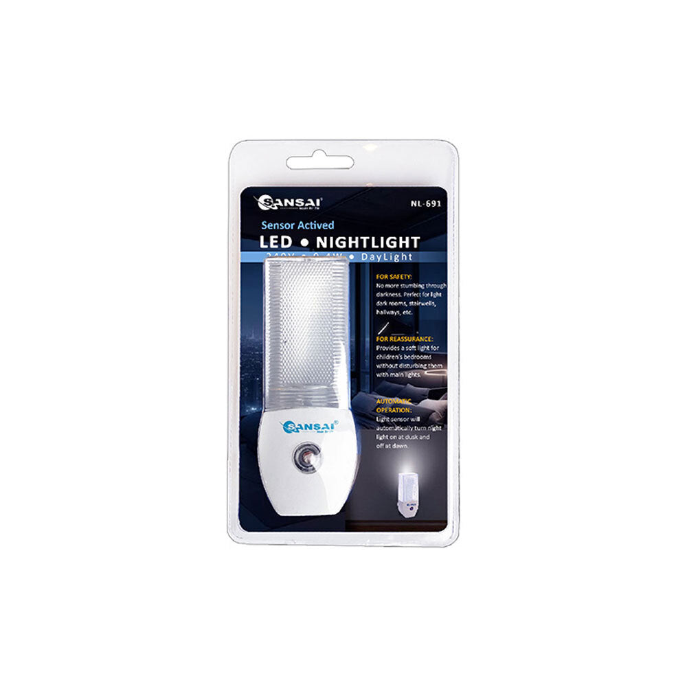 Sansai Automatic Sensor Activated LED Home Soft Glow Night Light 240V 0.4W — image 2