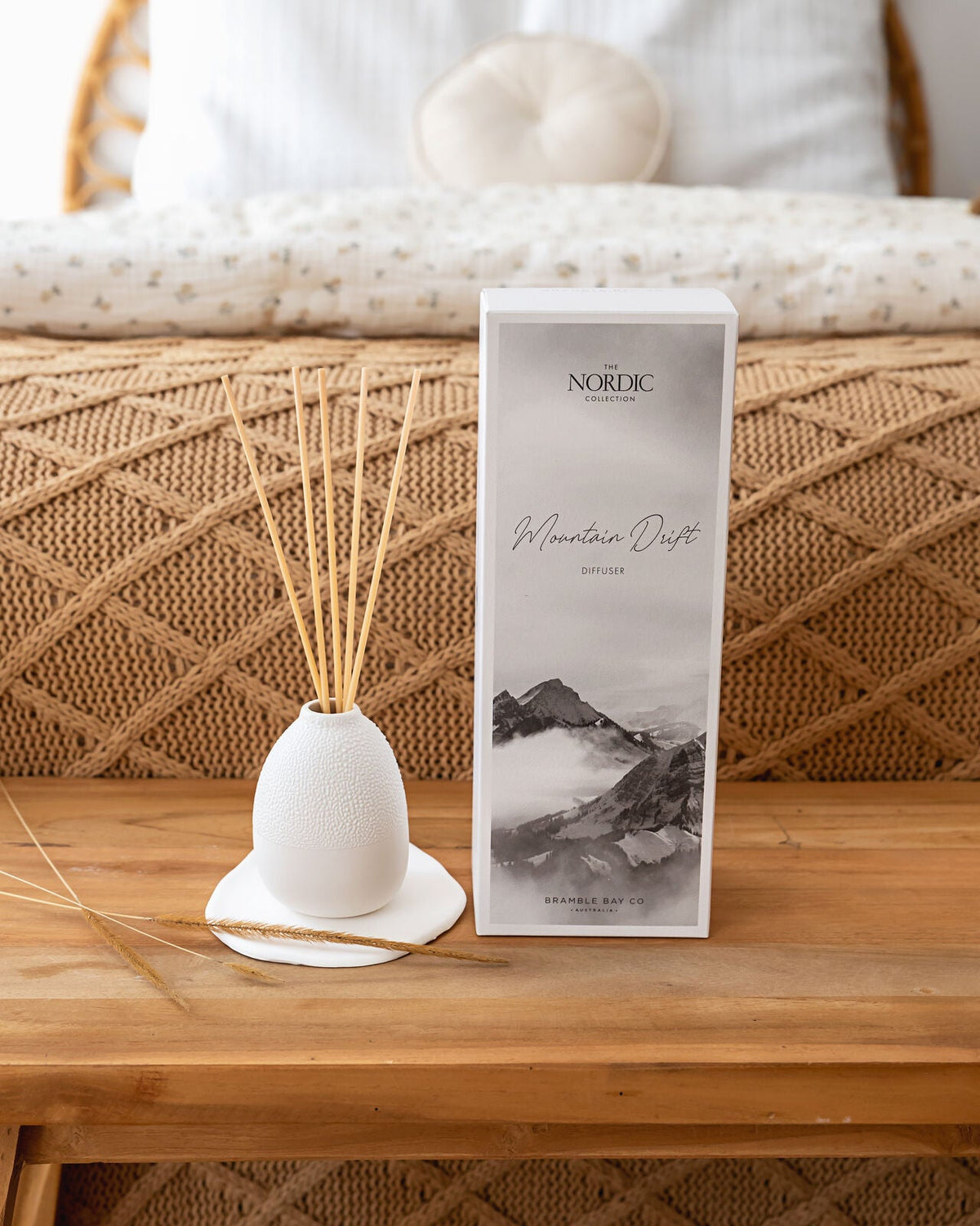 Bramble Bay Nordic Mountain Drift Diffuser Home Fragrance White (2 Pack) — image 5