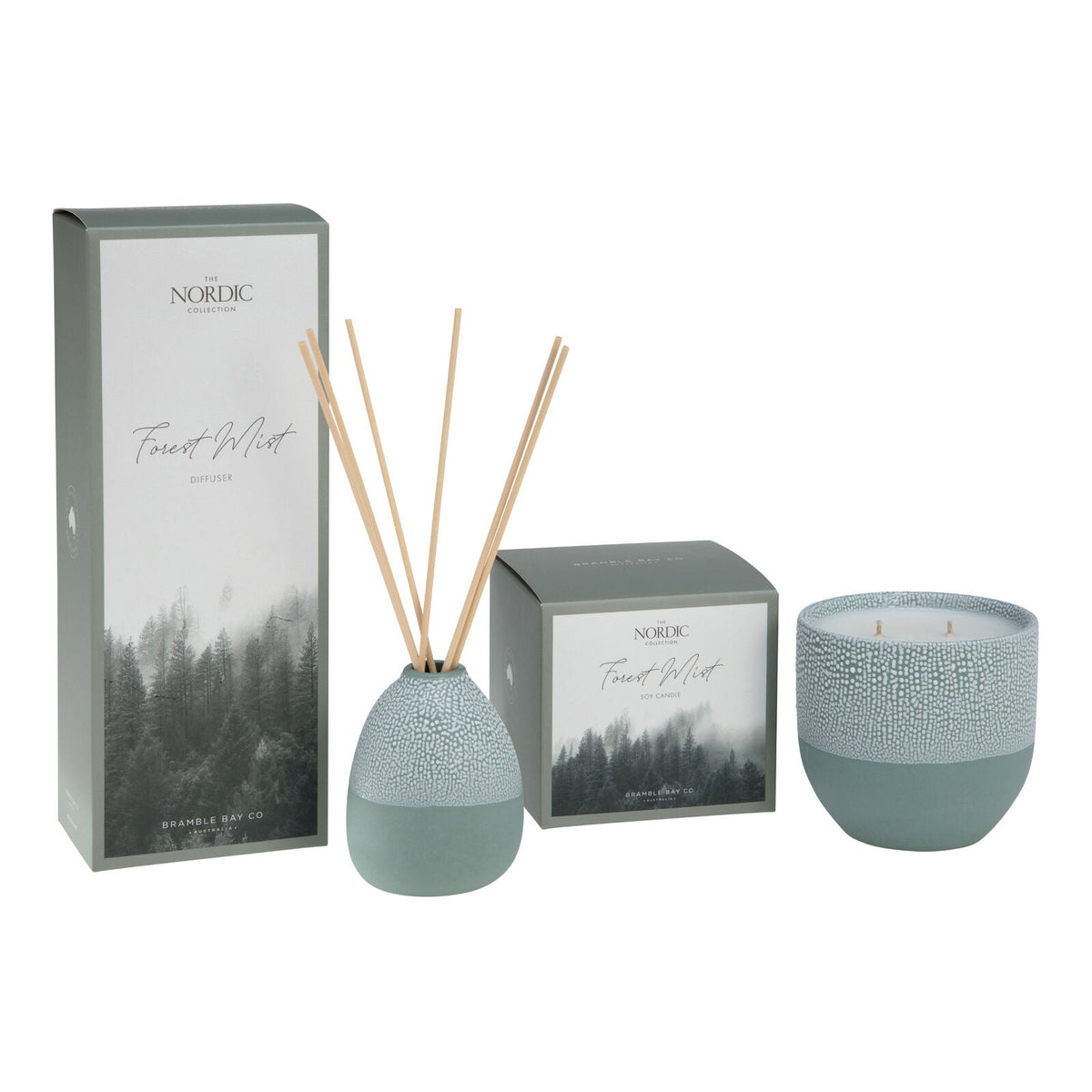 Bramble Bay Nordic Forest Mist Diffuser Home Fragrance Green (2 Pack) — image 4