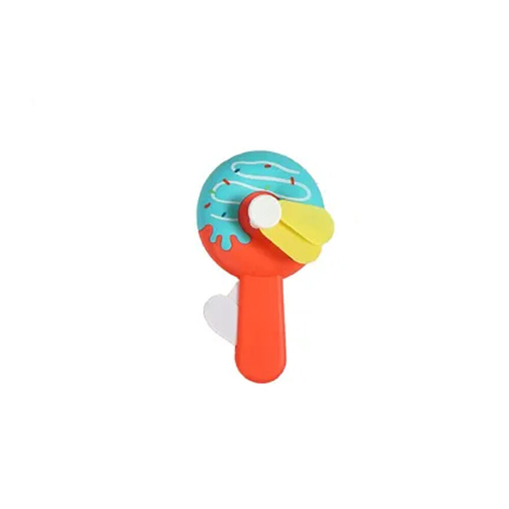 Jemark Portable Hand Held Fan Donut Compact Travel Fan 2414x7cm Assorted