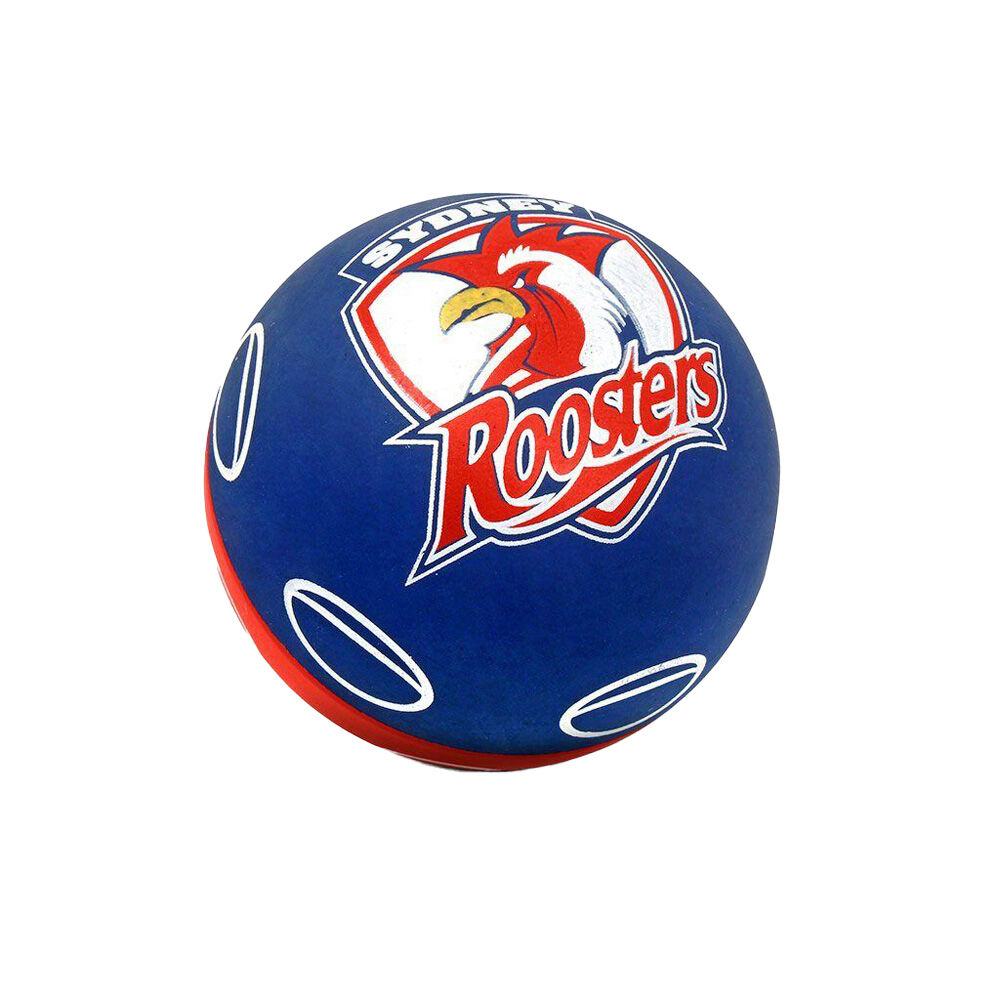 NRL Sydney Roosters NRL Super-High Bounce Ball 60mm Kids Sport Toy Navy