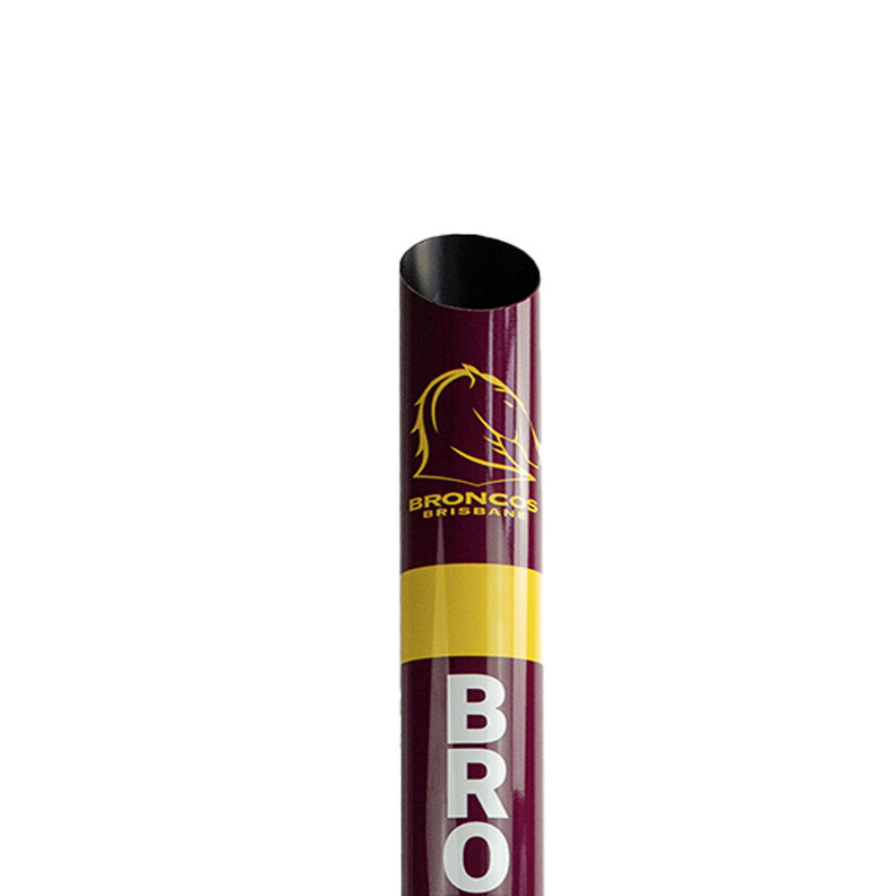 NRL Brisbane Broncos Can Stubby Holder Dispenser Storage Wall Mountable 92x9cm — image 3