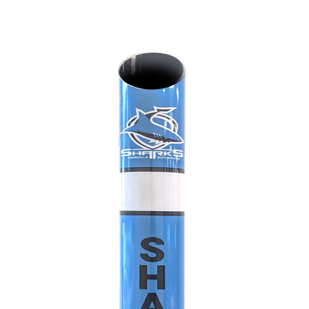 NRL Cronulla Sharks Can Stubby Holder Dispenser Storage Wall Mountable 92x9cm — image 3