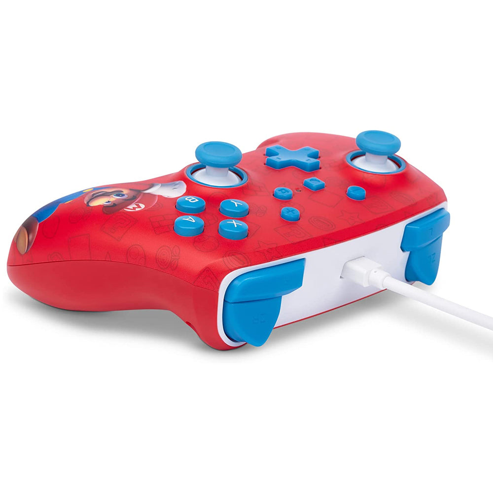 Powera Enhanced Wired Controller For Nintendo Switch Woohoo Mario 3m USB Cable — image 3