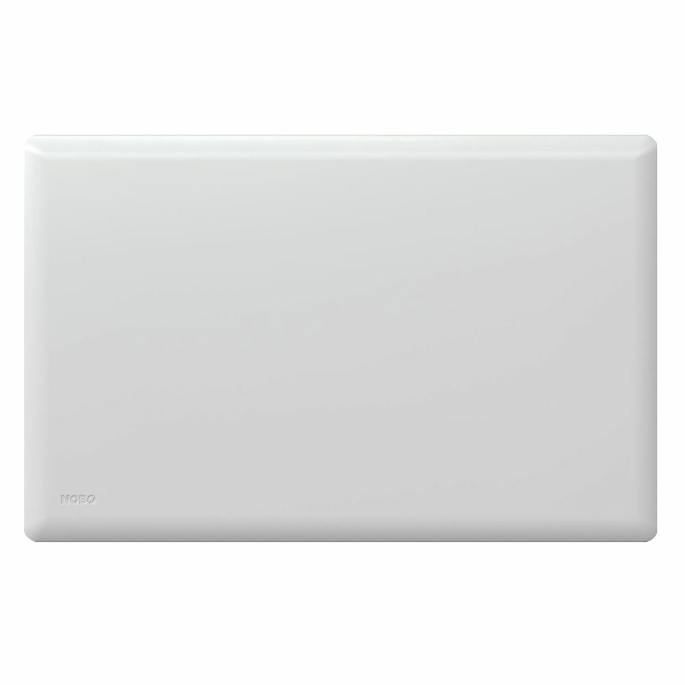 Nobo 750W Slimline Panel IP24 Portable Indoor Heater w/ Castors/Thermostat White