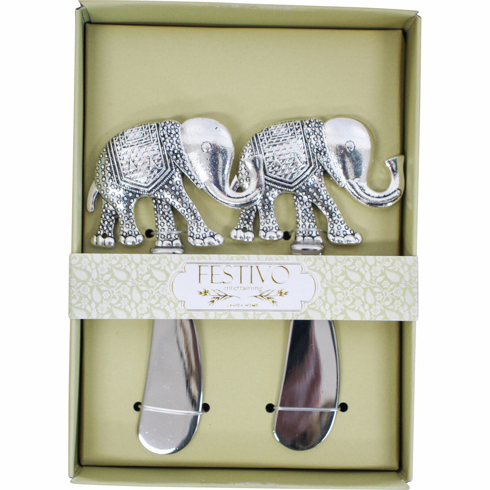 LVD Spreaders 2pc Elephant Kitchen Cutlery Serveware/Tableware 14.5X10.5CM (2 Pack) — image 2